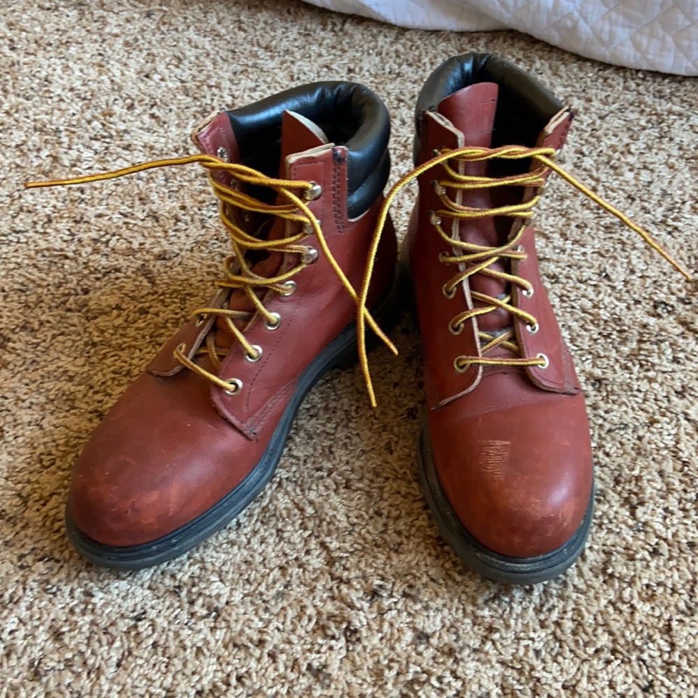 Steel Tow Red Wings Shoes!